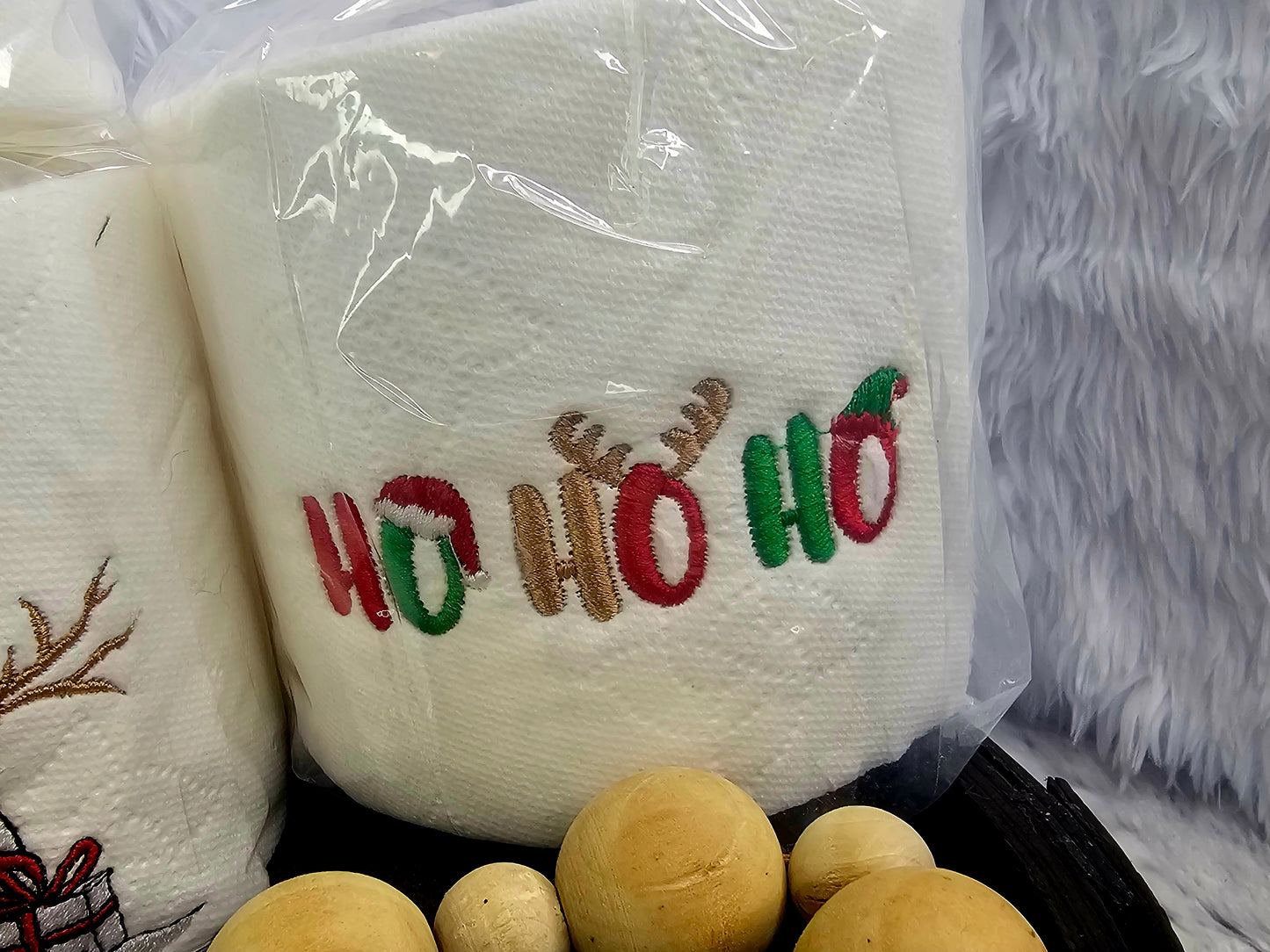 Embroidered Bathroom Tissue