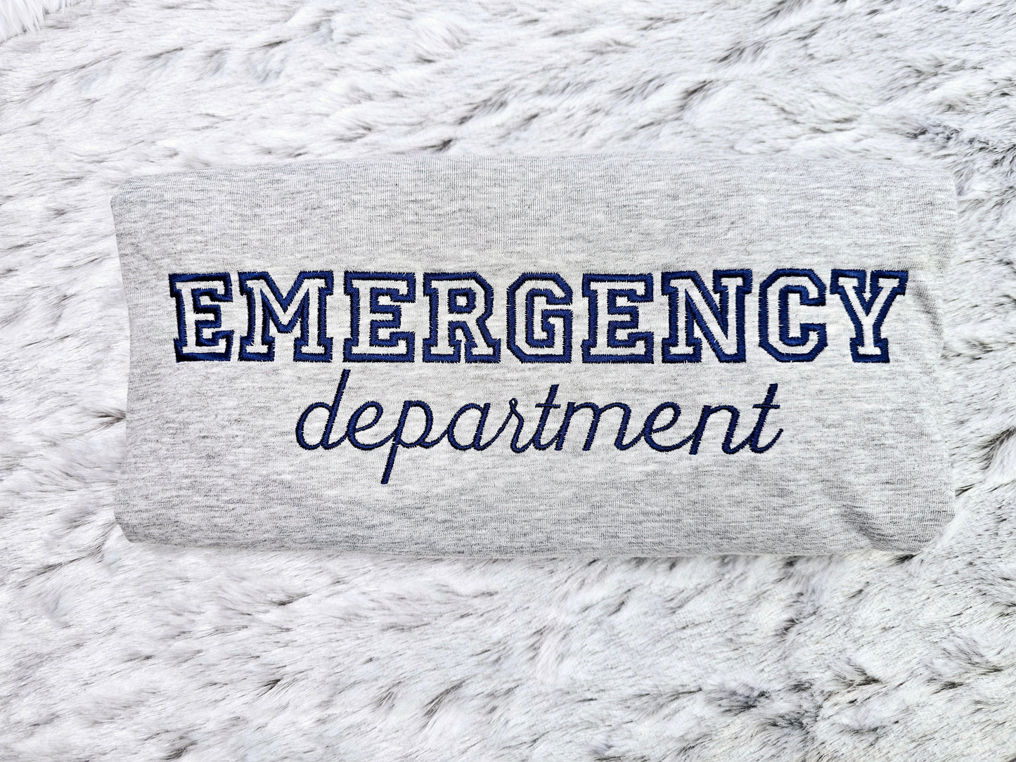 Medical professional shirt.