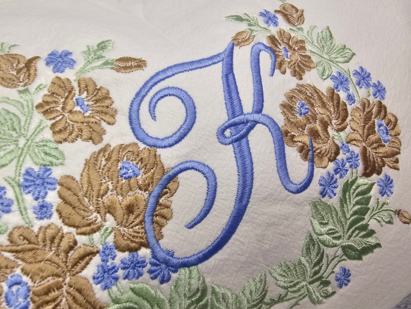 Monogramed/customizable pillow cover