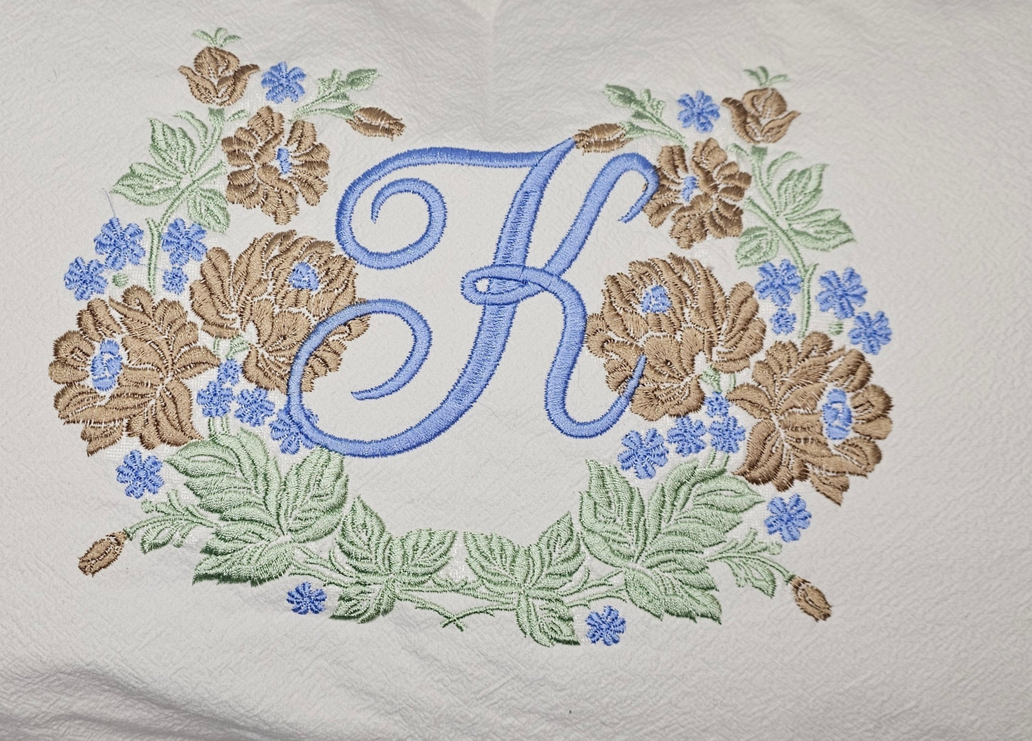 Monogramed/customizable pillow cover