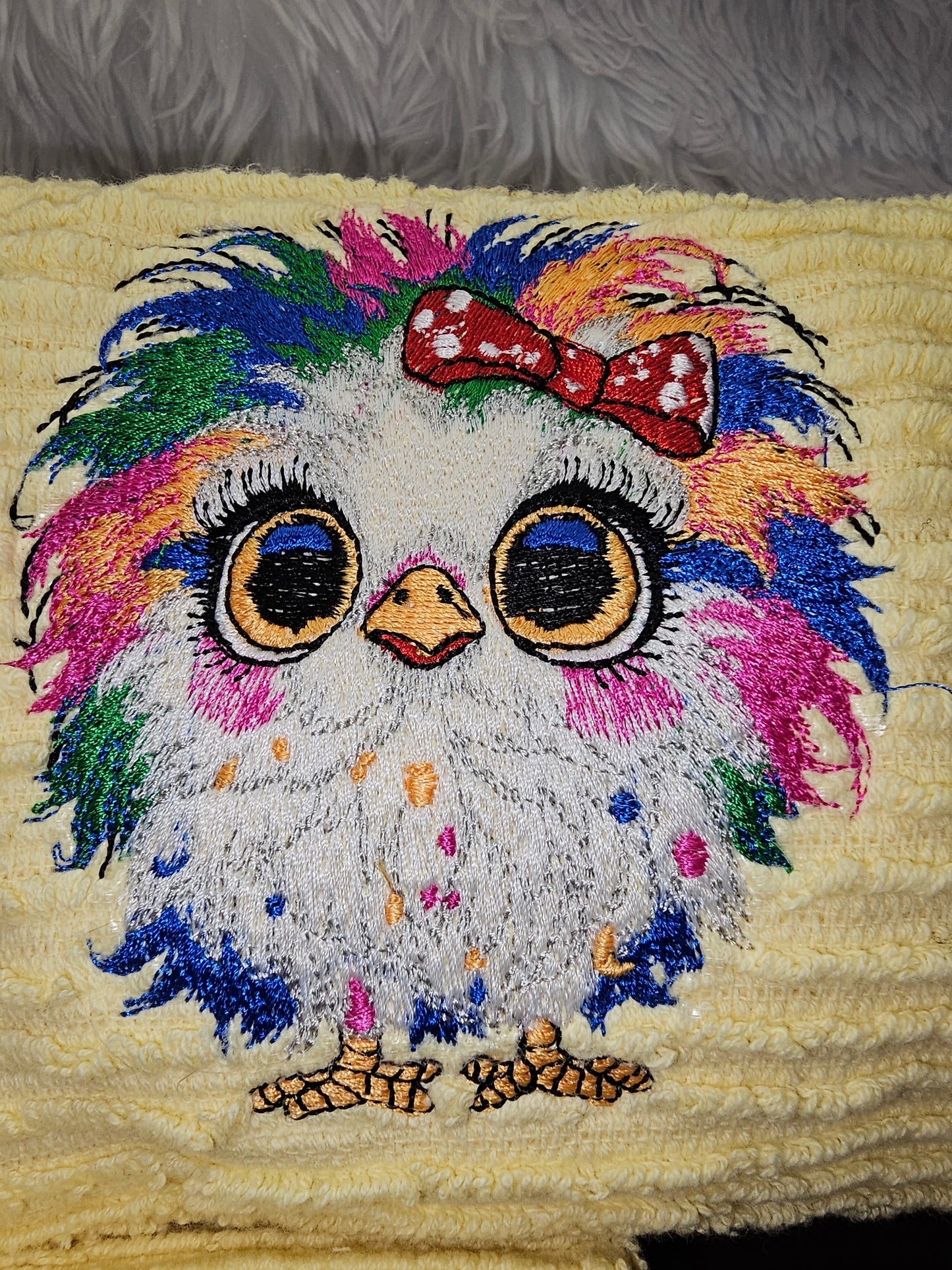 decorative embroidered Cotton kitchen towels