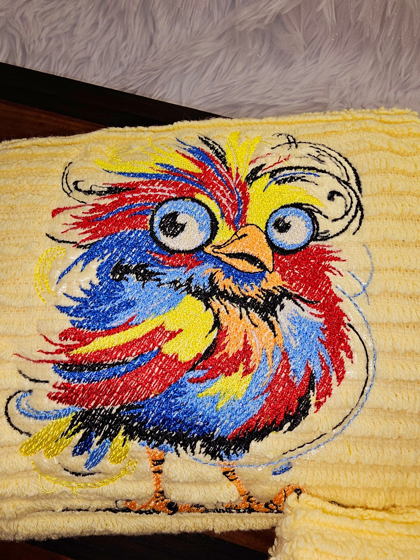 decorative embroidered Cotton kitchen towels