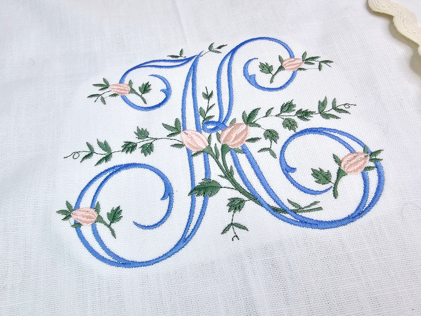 Easter Bunny on Blue dish towels