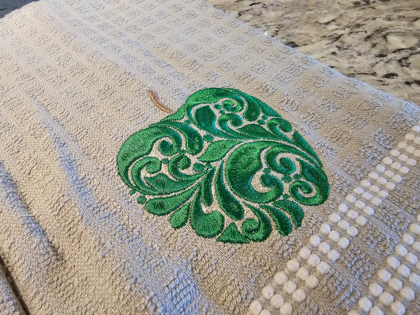 Easter Bunny on Blue dish towels