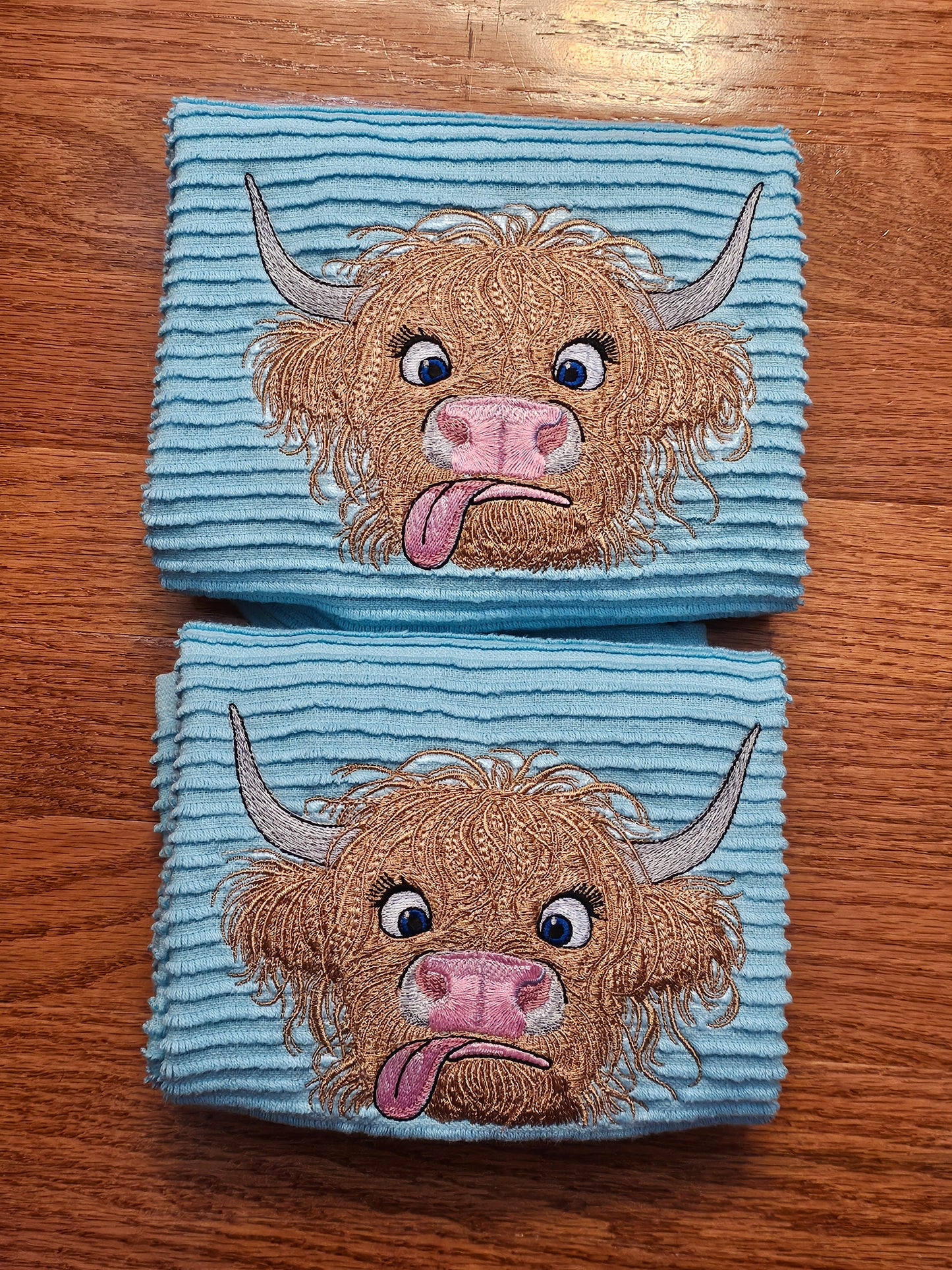 Crazy Cow Tea Towels