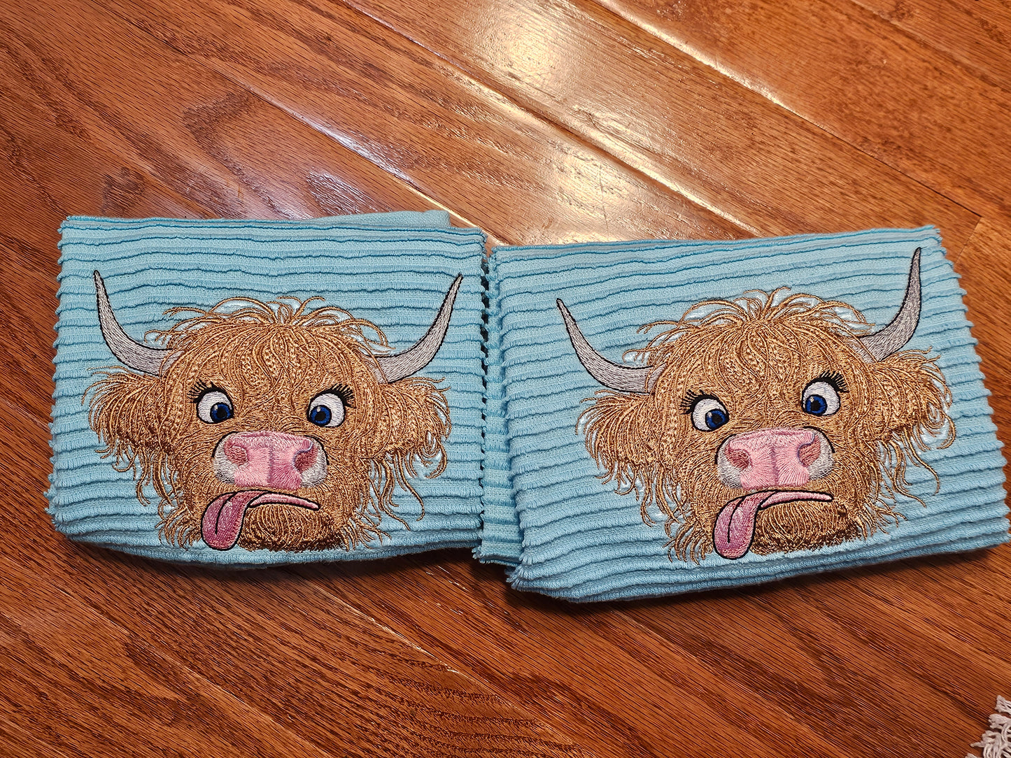 Crazy Cow Tea Towels