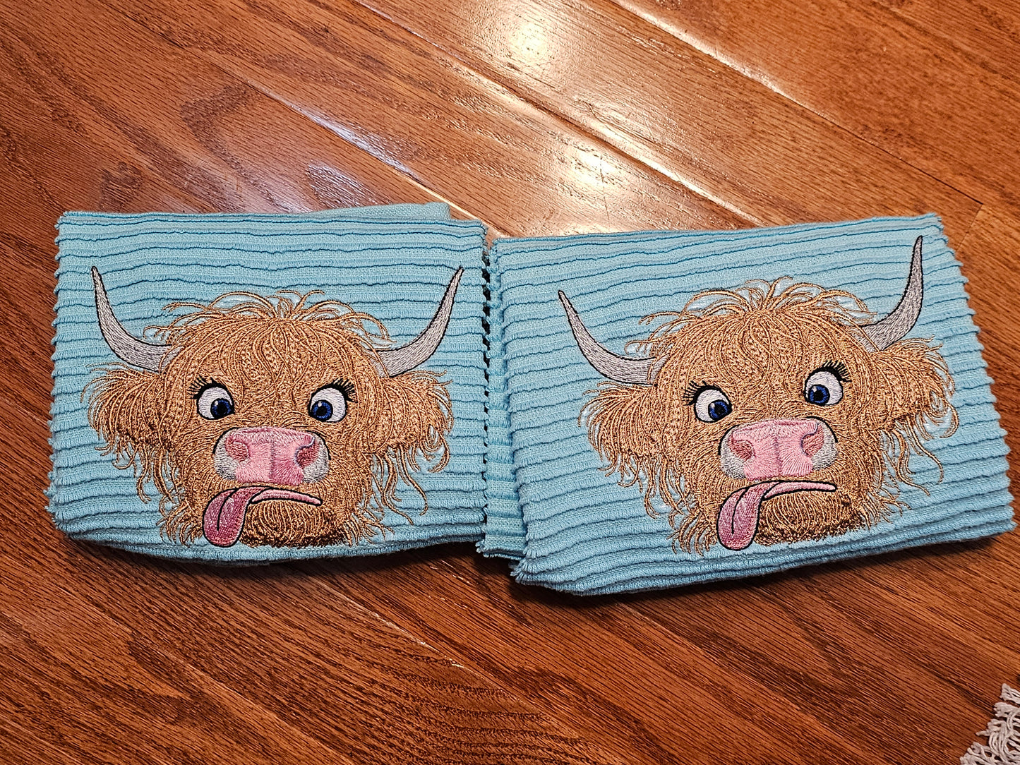 Crazy Cow Tea Towels