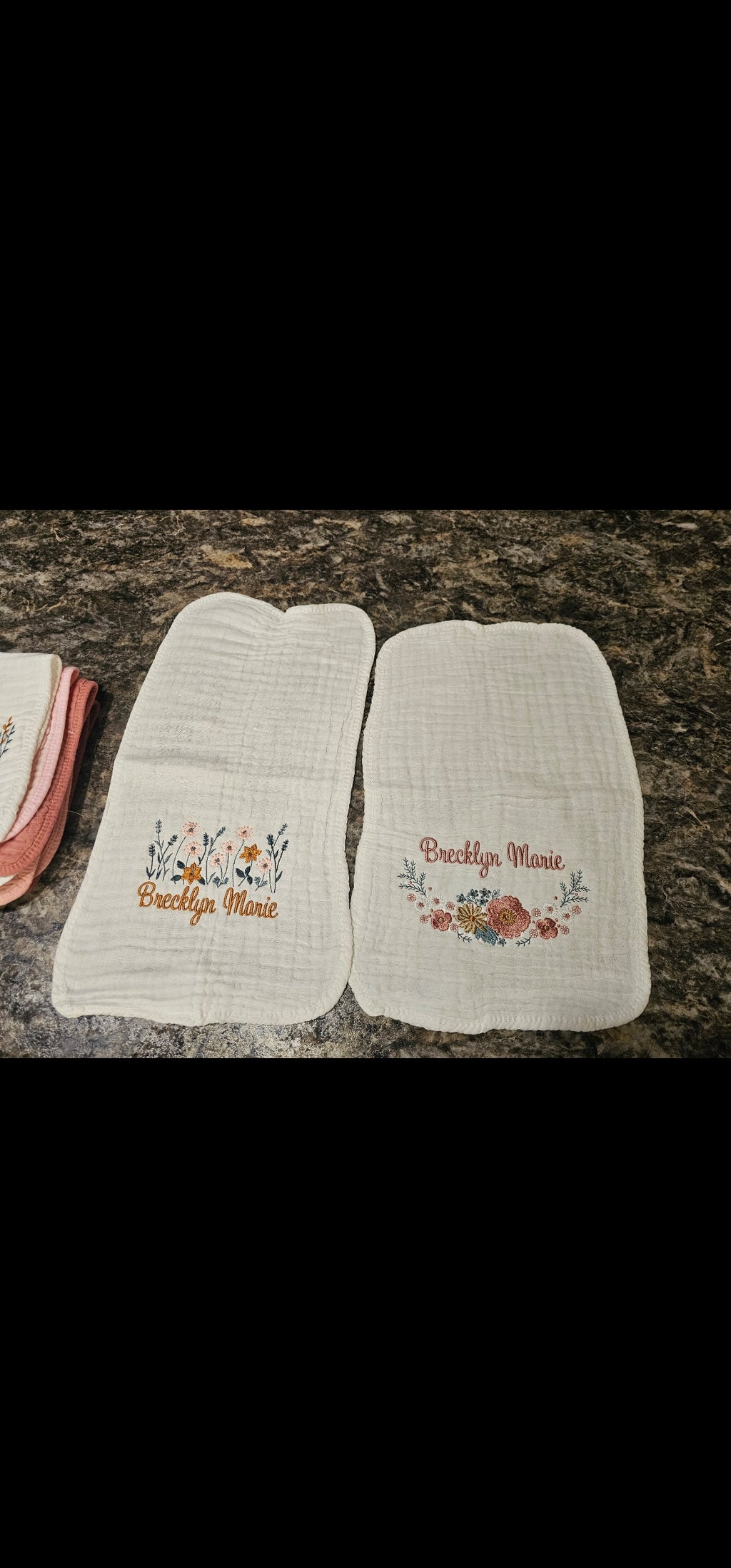 Custom Burp Muslin Cloths