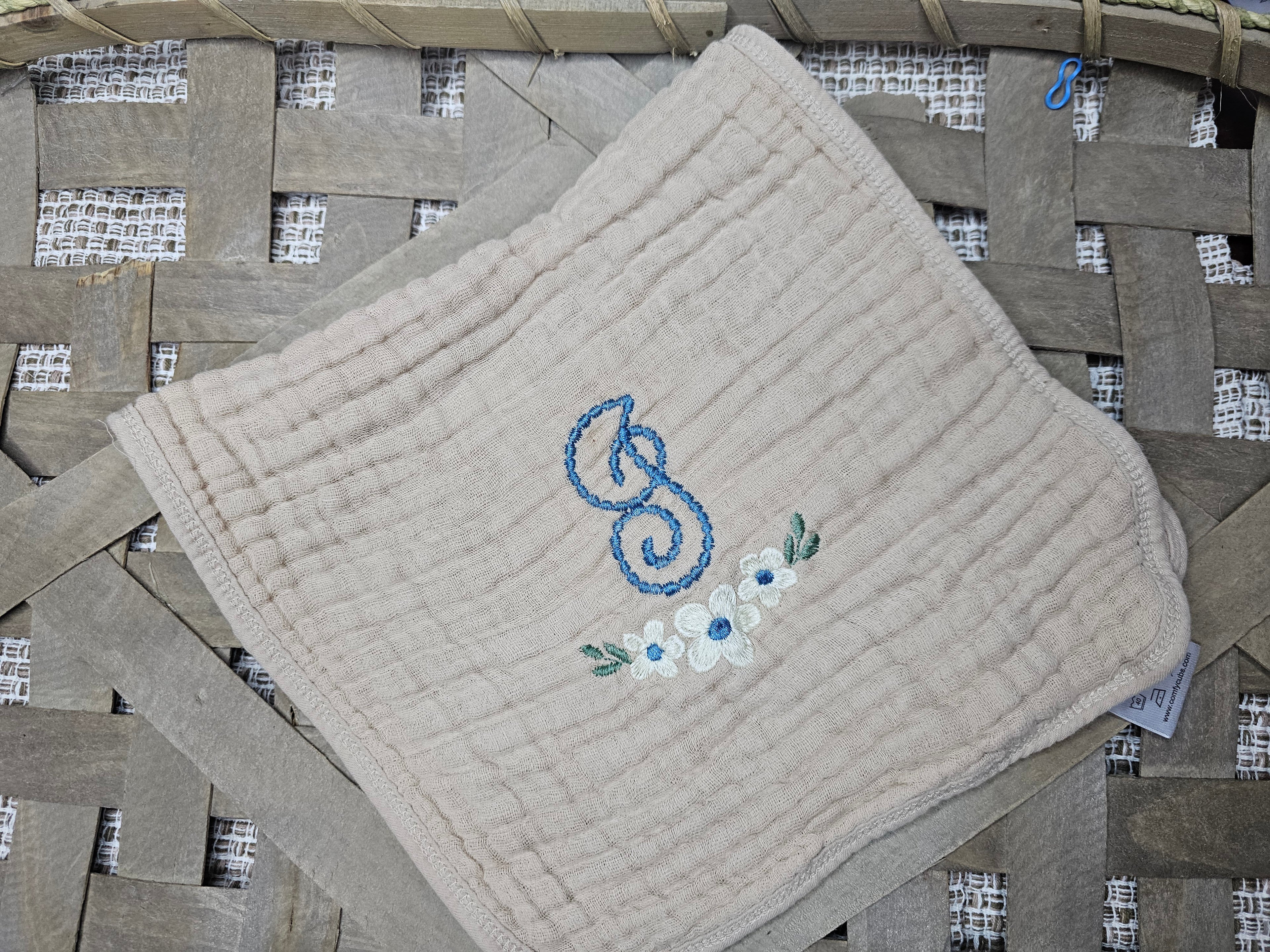 Custom Burp Muslin Cloths