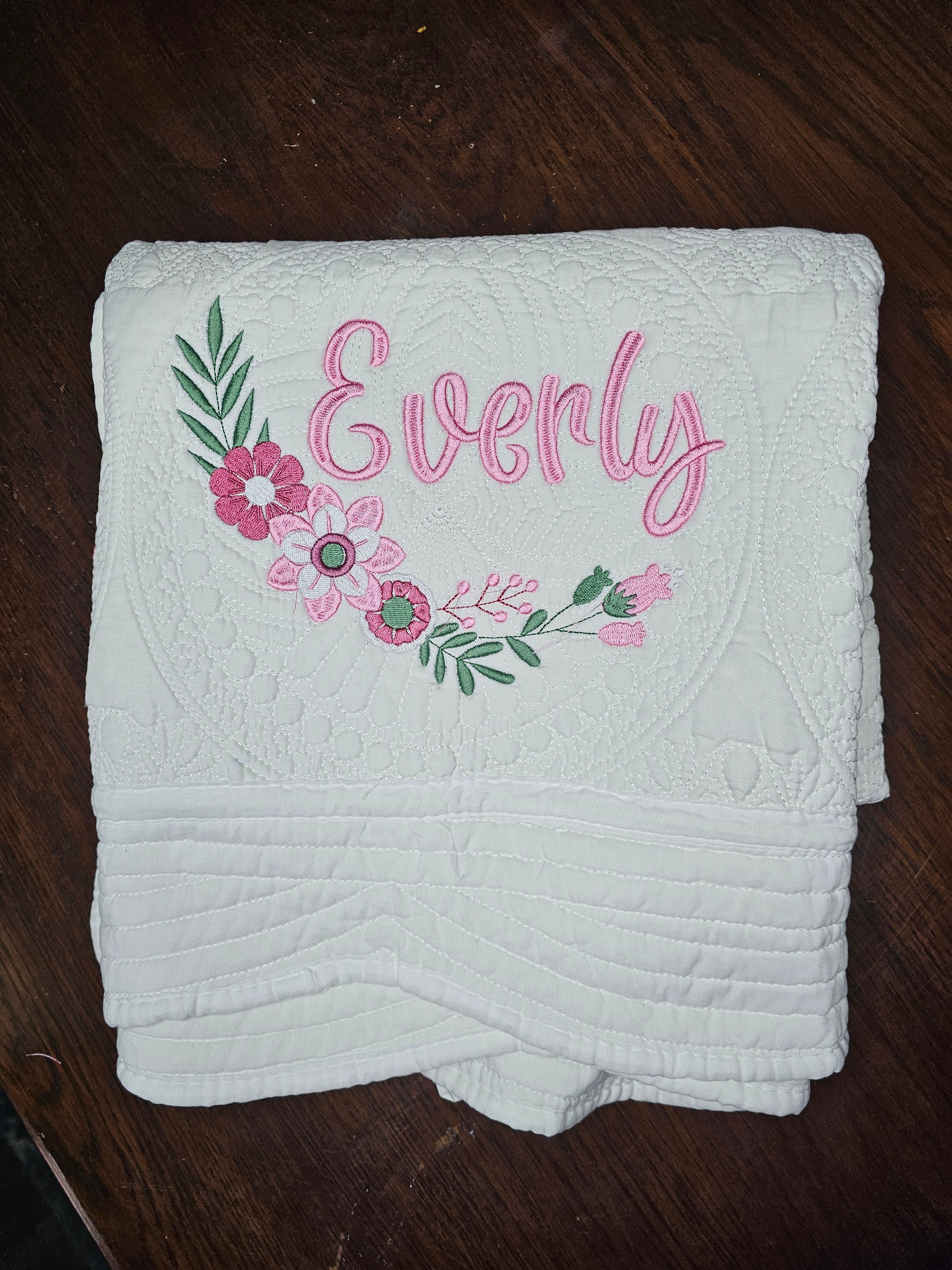 Custom Heirloom quilt (baby)