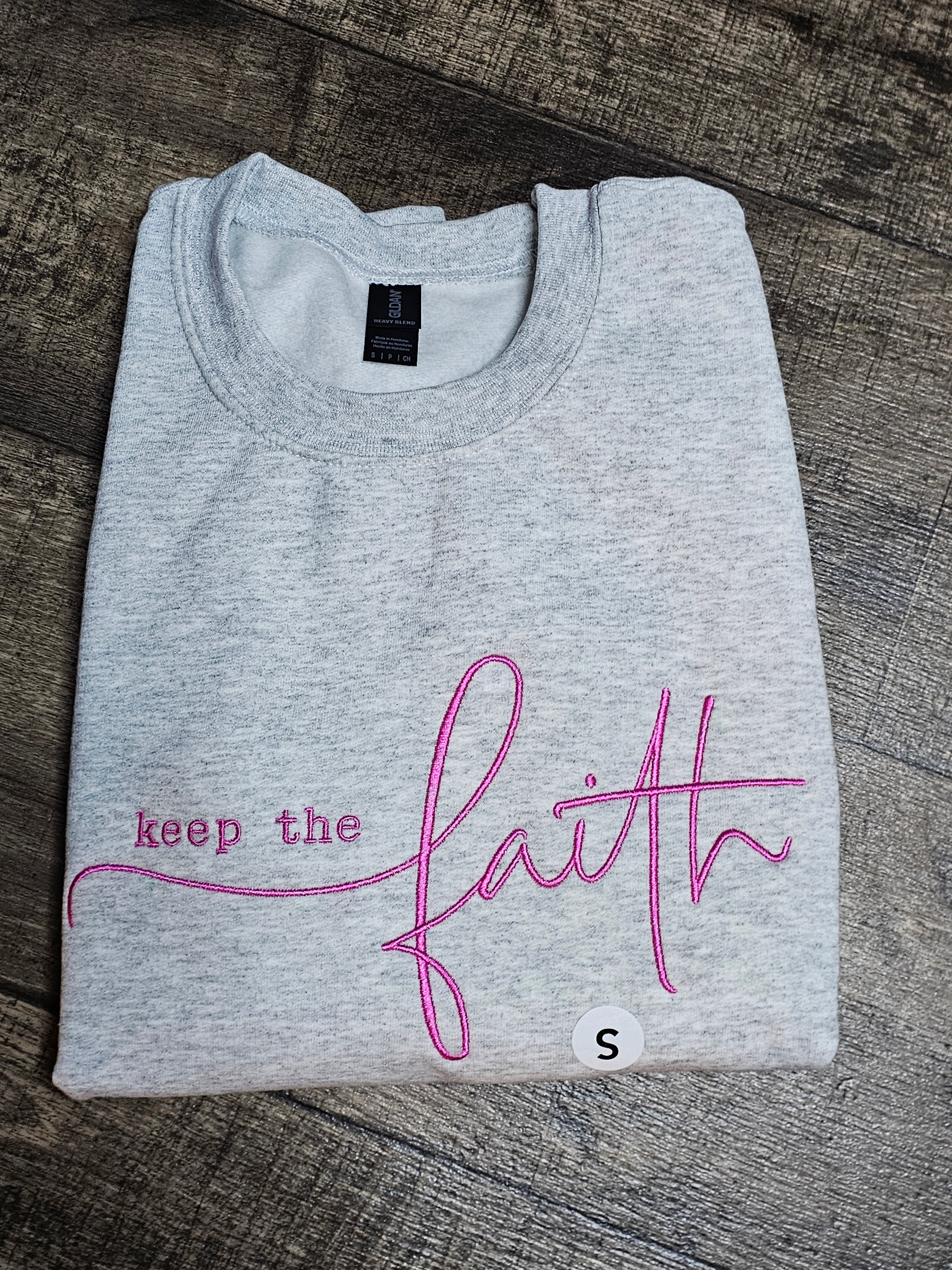 Keep the faith crewneck
