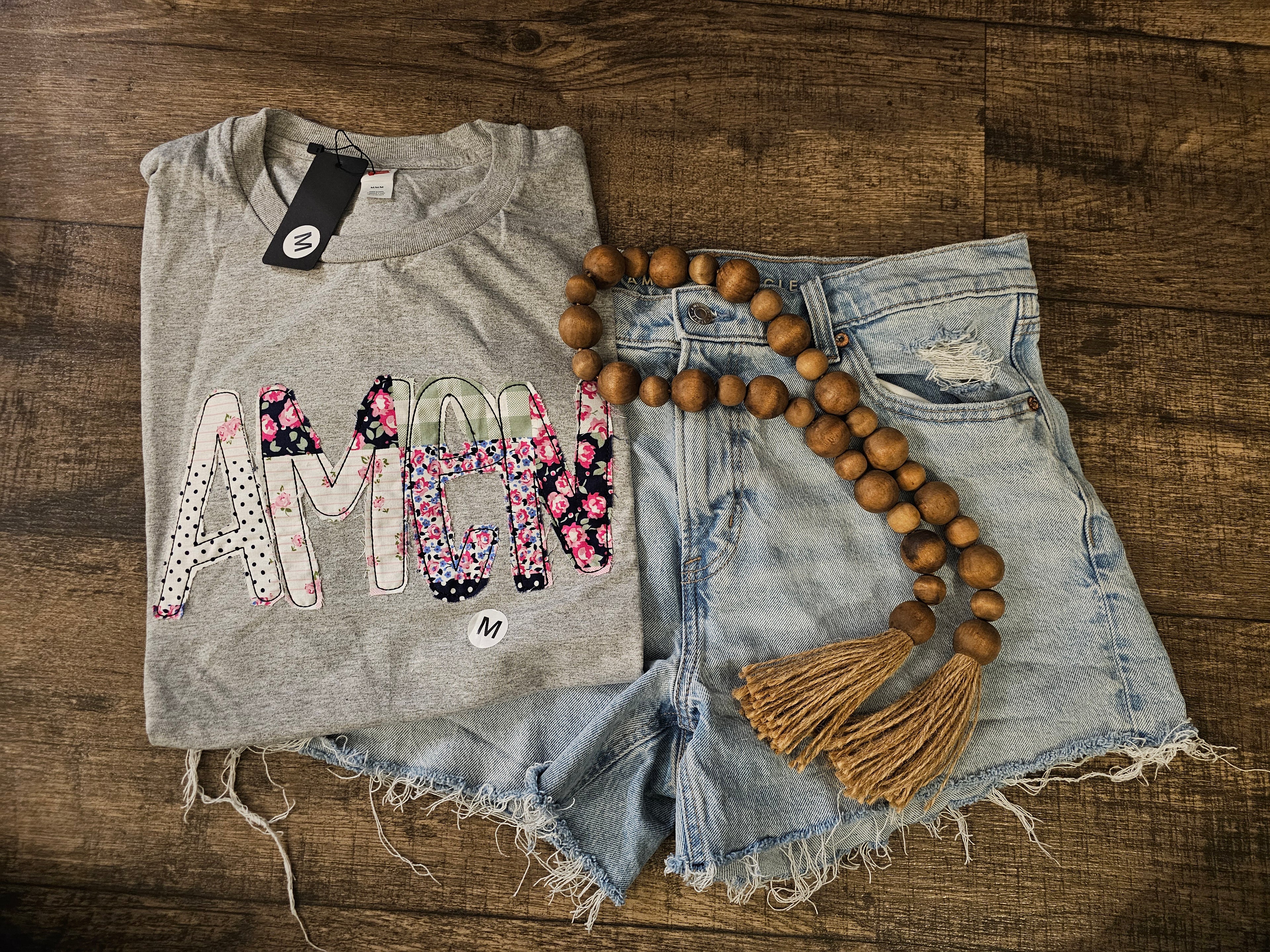 AMEN (embroidered applique)