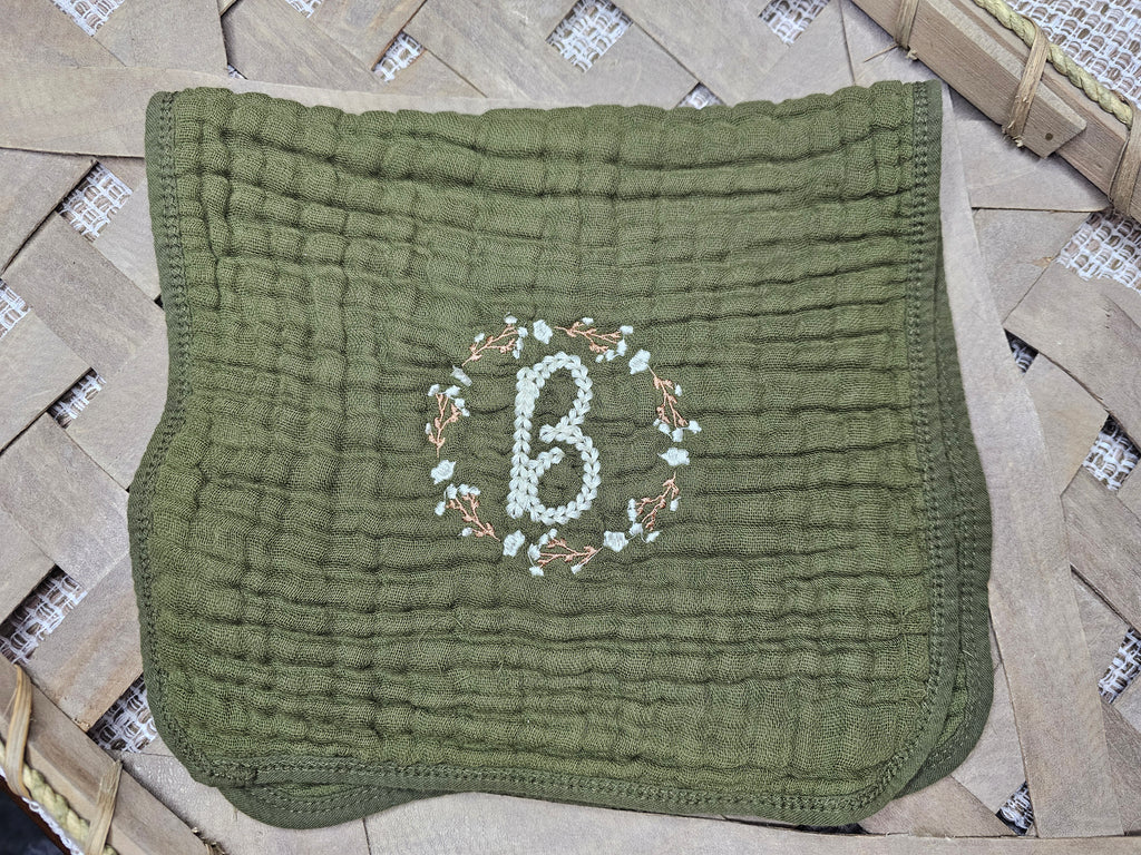 Custom Burp Muslin Cloths