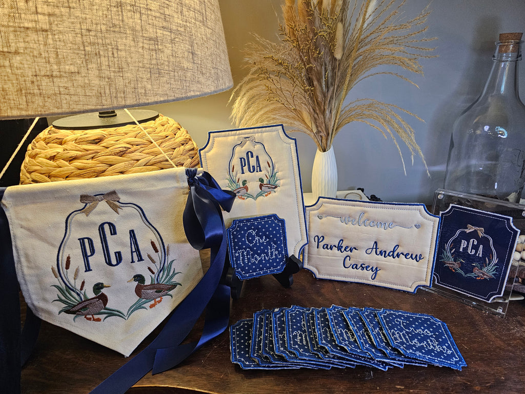 Milestone cards (welcome baby bundle)