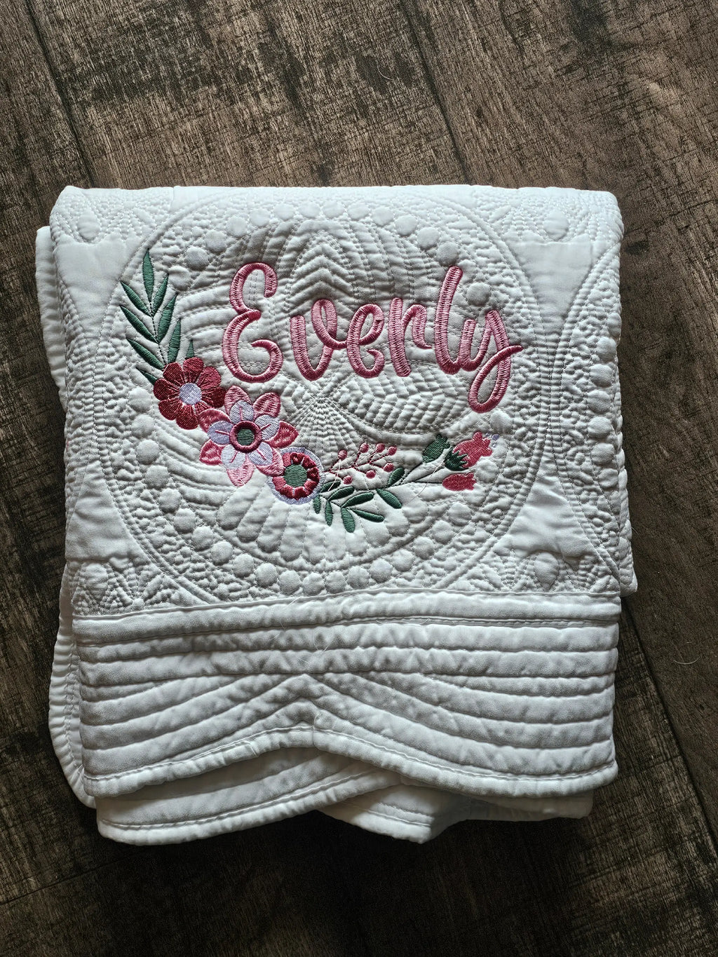 Custom Heirloom quilt (baby)