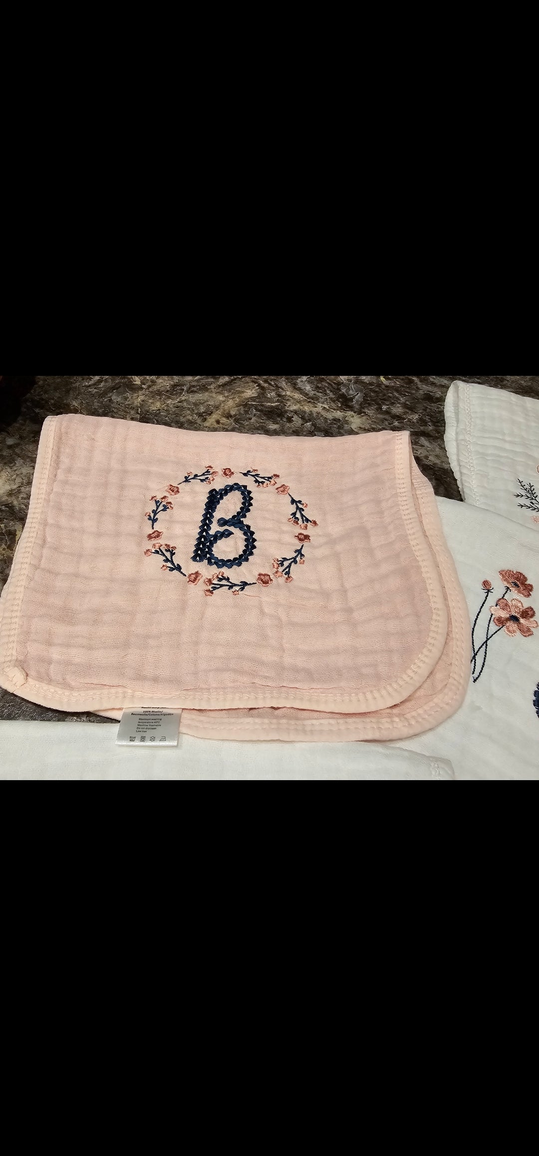 Custom Burp Muslin Cloths