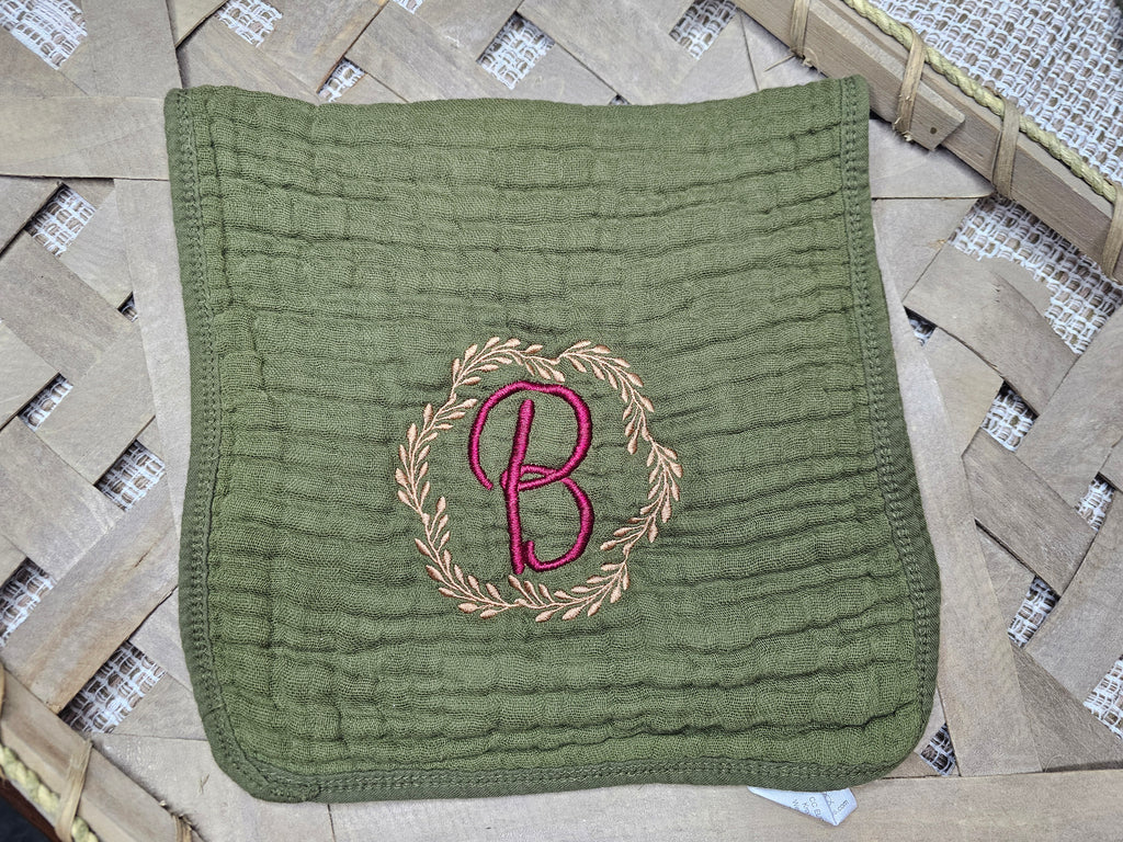 Custom Burp Muslin Cloths