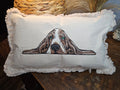 12x20 Bassett hound pillow cover